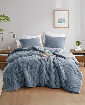 510 Design Kyla Double Diamond Quilted Teddy 3-Pc. Comforter Set, King/California King