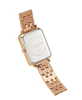 Women's Crystals Stainless Steel Bracelet Watch 22×28mm Westminster Victoria Hyde