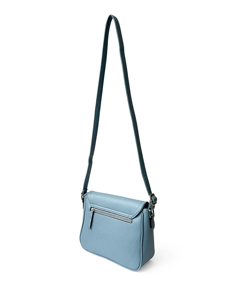 Ladies Crossbody Bag with Front Flap