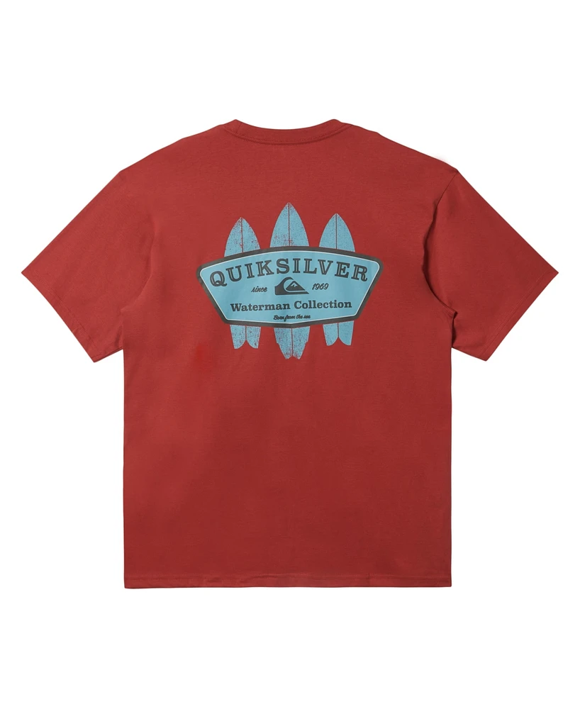Quiksilver Waterman Men's Twinz Short Sleeve T-shirt