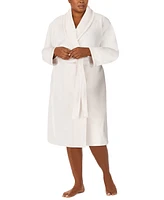 Ellen Tracy Plus Size Shawl-Collar Chenille Robe