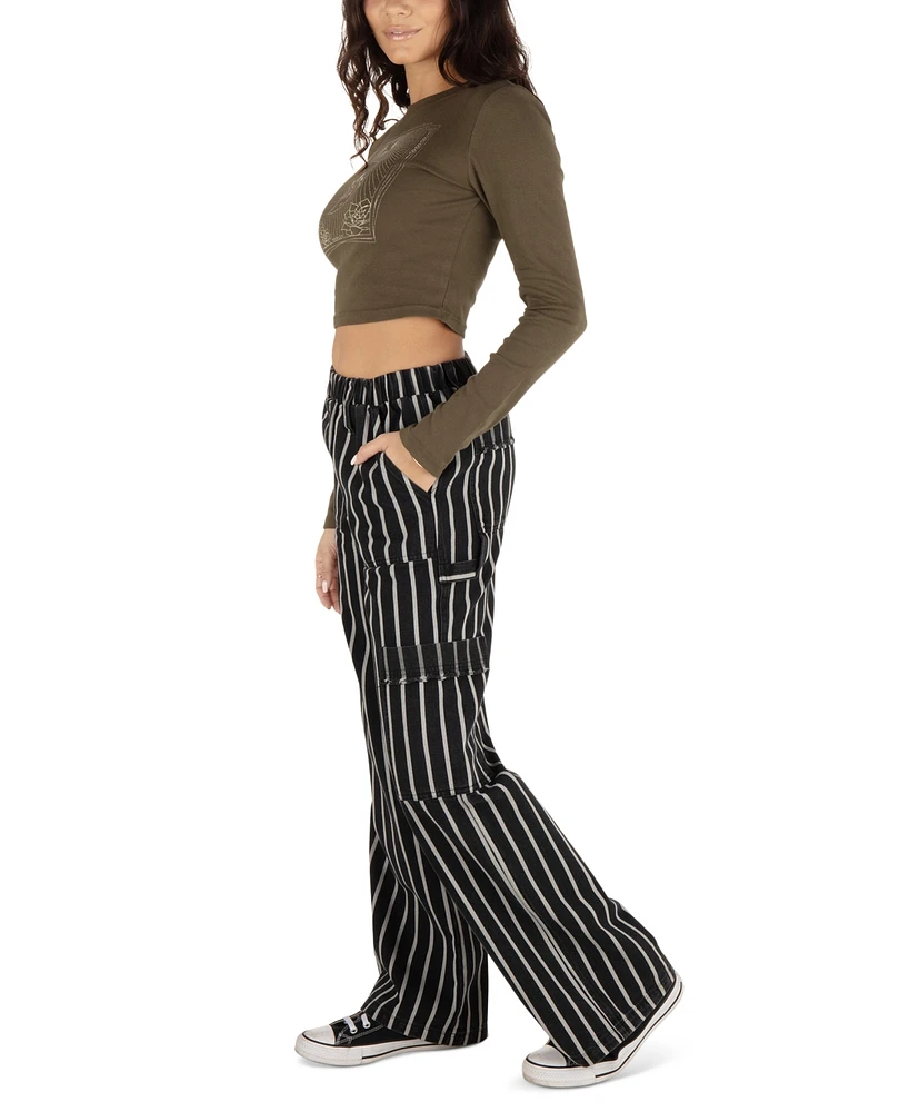 Hurley Juniors' Sloan Striped Pull-On Pants