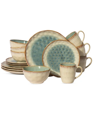 Elama Leann 16 Pc. Dinnerware Set, Service for 4