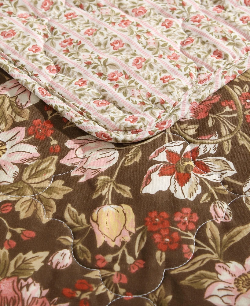 Laura Ashley Marta Reversible 2-Pc. Quilt Set, Twin