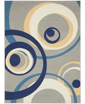 Nourison Home Grafix GRF21 5'3"x7'3" Area Rug