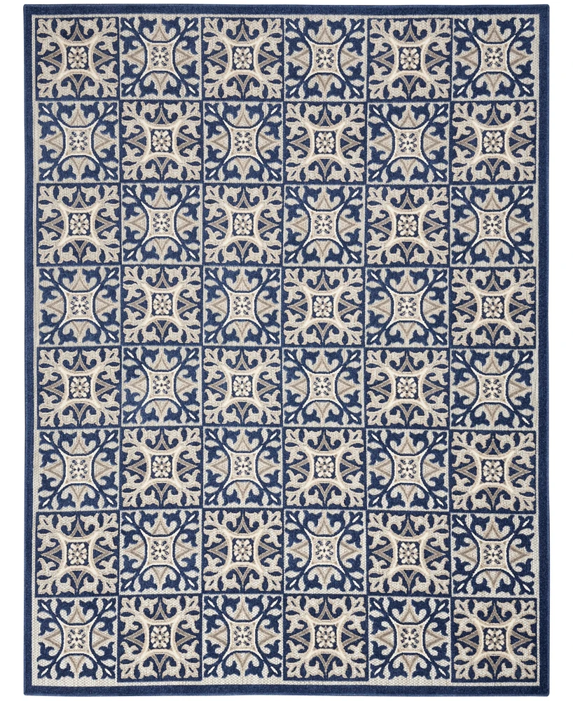 Nourison Home Aloha ALH34 7'10"x10'6" Area Rug