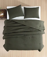 Kenneth Cole New York Houndstooth Embossed 2-Pc. Comforter Set, Twin