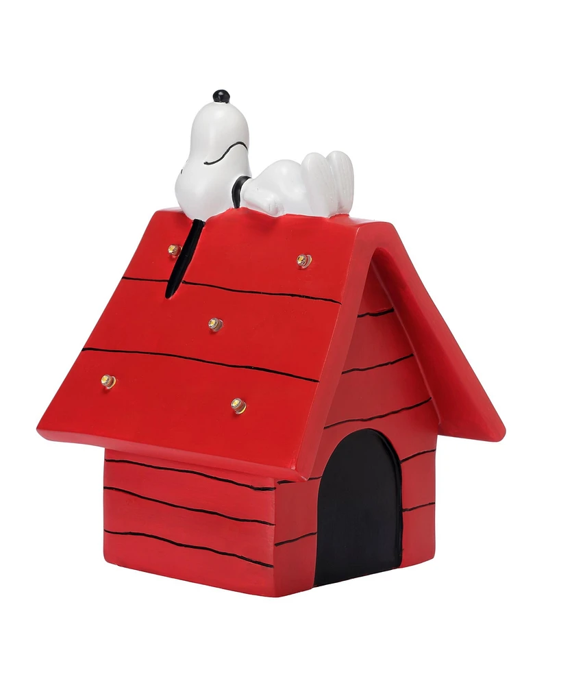 Bedtime Originals Snoopy Dog House Sculpted Led Table Top Night Light Lamp