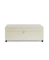 Modern Large Comfort Sofa Ottoman with Storage, Modular Sectional Storage Ottoman With Wheels For Living Room, Lounge Ottoman, Couch Storage Ottoman