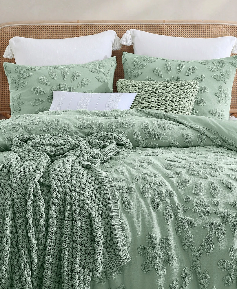 Peri Home Chenille Laurel 3-Pc. Comforter Set
