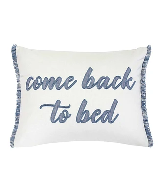 Levtex Abelia Fringe Decorative Pillow, 14" x 18"