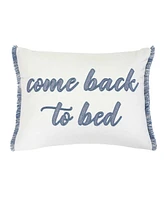 Levtex Abelia Fringe Decorative Pillow, 14" x 18"
