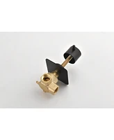3/4" Cast Metal Volume Control Valve -2Piece Extra High Flow Master Shower Volume Control Adjustable brass handle valve body