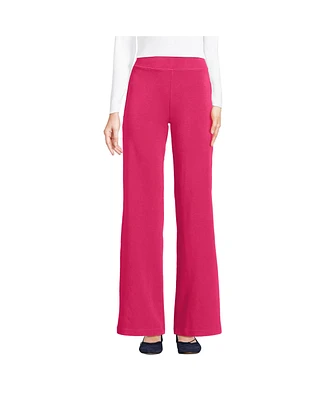 Lands' End Women's Petite Starfish High Rise Wide Leg Pants