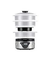 Hamilton Beach 3-Tier Digital Food Steamer, 8.25 Quart