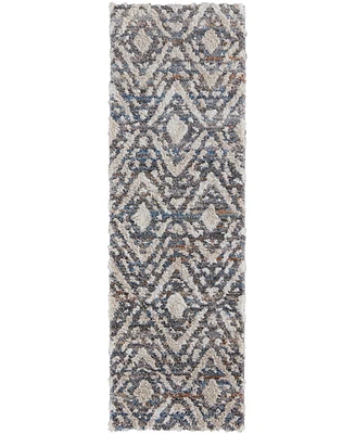 Feizy Mynka 39IAF 2'6"x8' Runner Area Rug