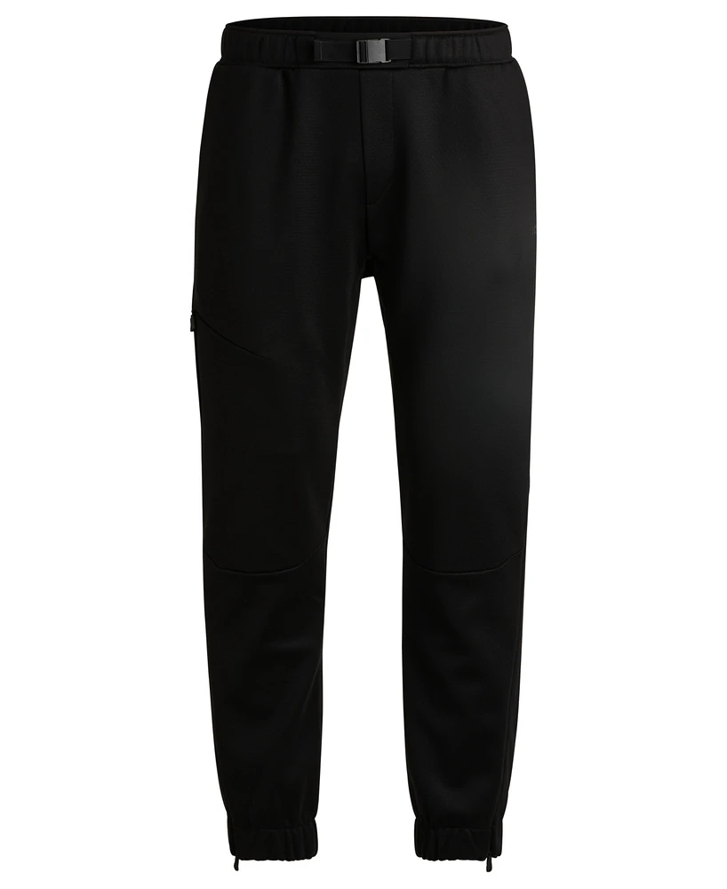 Boss by Hugo Men's Bonded-Fleece Tracksuit Bottoms