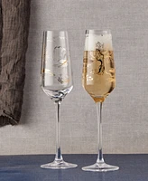 Anton Studio Designs Skye Champagne Flutes, Set of 2