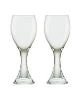 Anton Studio Designs Manhattan White Wine Glasses, Set of 2