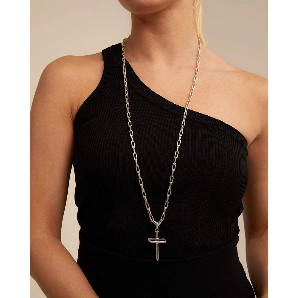 UNOde50 Sterling Silver Metal Alloy Long Chain