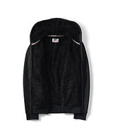 Lands' End Big & Tall Serious Sweats Full Zip High Pile Fleece Hoodie