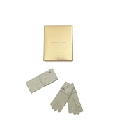 Michael Michael Kors Women's Studded Gloves & Headband Boxed Gift Set