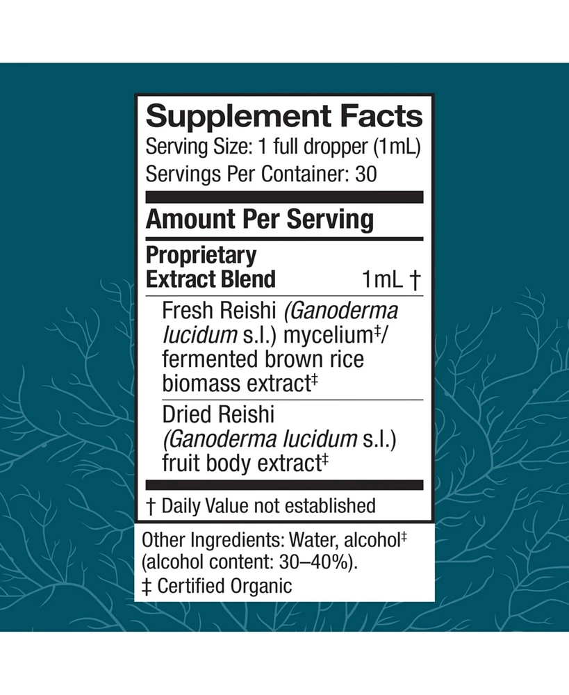 Host Defense Reishi Extract - Heart & Immune Health Support Supplement - Mushroom Supplement to Support Energy & Vitality