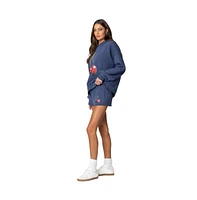 Edikted Womens Mon Cheri Hoodie