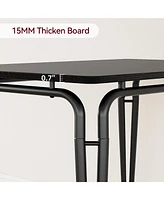 Dining Table for 4, Small Table and Chairs Set of 5, Dinette Set for 4