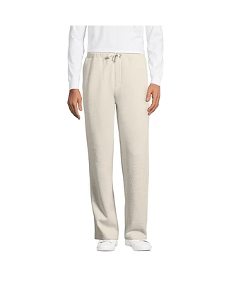 Lands' End Men's Serious Sweats Wide Leg Pant