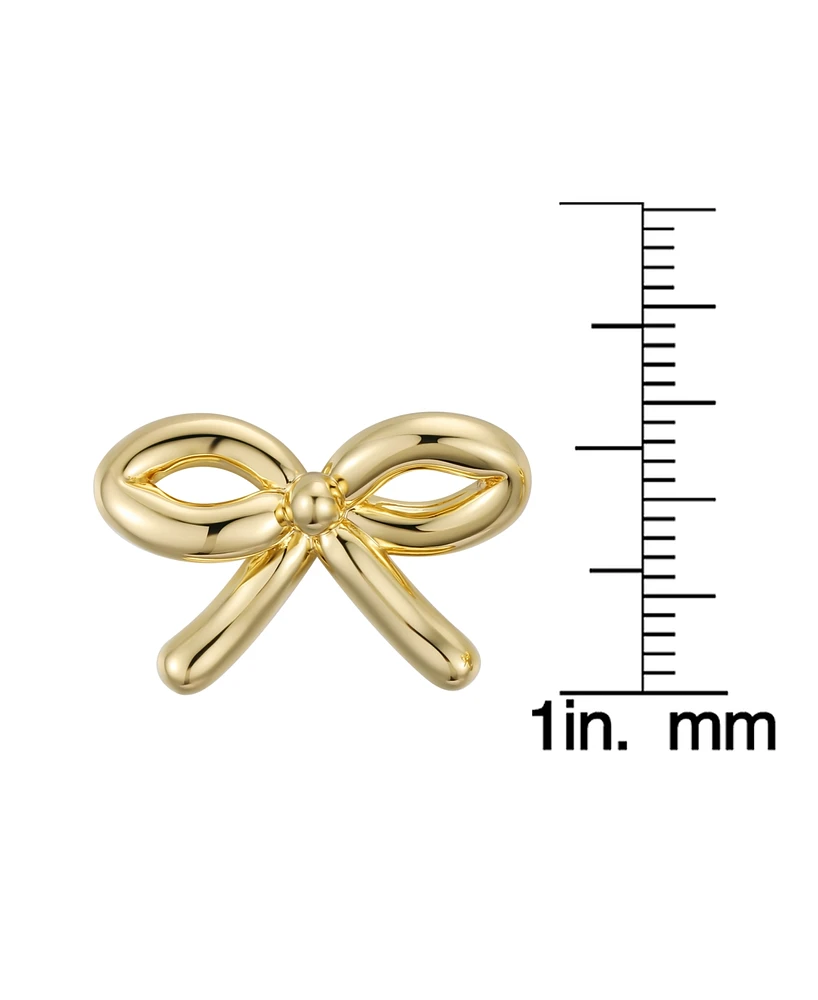 Macy's Gold-Plated Bow Stud Earrings