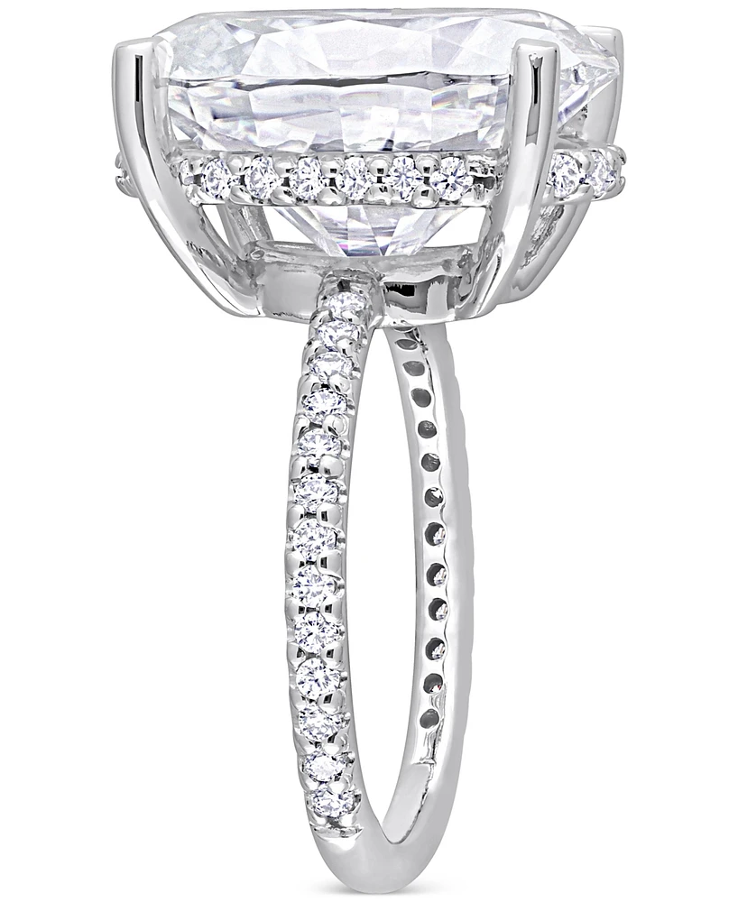 Lab Grown Moissanite Engagement Ring (8 ct. t.w.) 10k White Gold