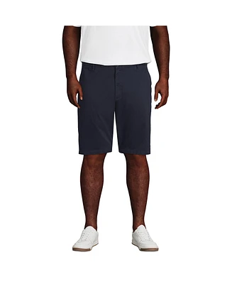 Lands' End Big & Tall 11" Comfort Waist Stretch Chino Shorts