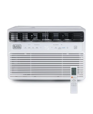 Black+Decker 10,000 Btu Inverter Window Air Conditioner Units for Up To 450 Sq. Ft., Energy Star Rated with Remote Control