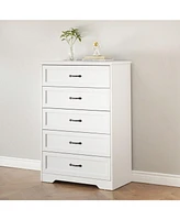 Modern 5 Drawers Dresser, Chest Of Drawers Closet Organizers And Storage Clothes, Modern Dressers For Closet Living Room, Kids Bedroom (5 Drawers Dres