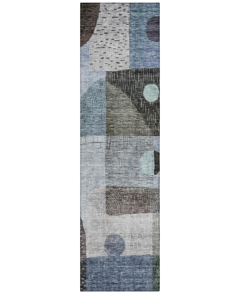 Addison Chantille Machine Washable ACN1117 2'3''x7'6'' Runner Area Rug