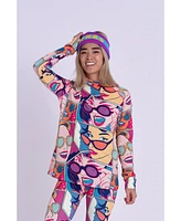 Oosc Women's Baselayer Top - Comic Book Candy