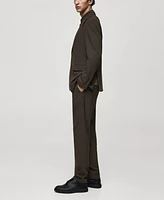 Mango Men's Wool Suit Blazer