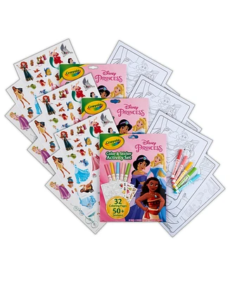 Crayola Princess Color Sticker Activity Set, Pack of 3