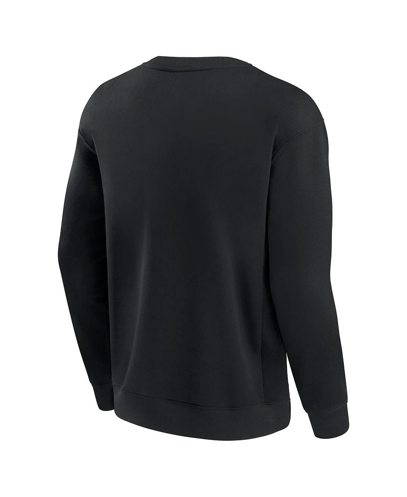 Fanatics Men's and Women's Black Miami Dolphins Elements Unlimited Fleece Pullover Sweatshirt