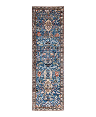Adorn Hand Woven Rugs Serapi M1999 2'5"x8'6" Runner Area Rug