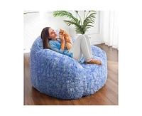 gaomon Bean Bag Chair, Faux Fur Kids Bean Bag Chair for Gaming Reading