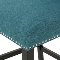 31" Tufted Wingback Bar Stools,Set of 2,for Kitchen Island or Bar-The Pop Home