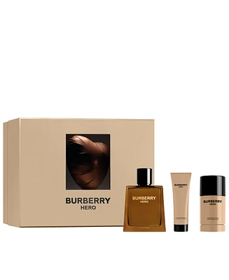 Burberry Men's 3-Pc. Hero Eau de Parfum Gift Set, Exclusive at Macy's