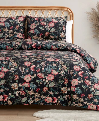 Jessica Simpson Arcadian Blooms 3-Pc. Comforter Set