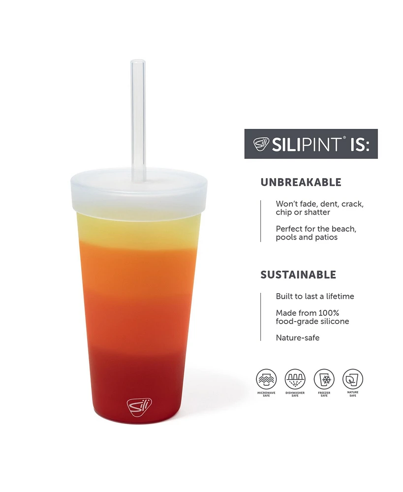 Straw Tumber 22oz: 2 pk