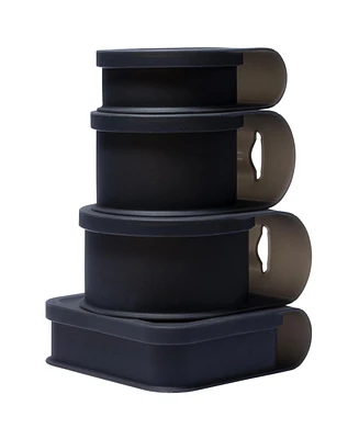 Go Go Bowl Set: 4 pk Smoke - 10, 20, 30 oz & Sandwich