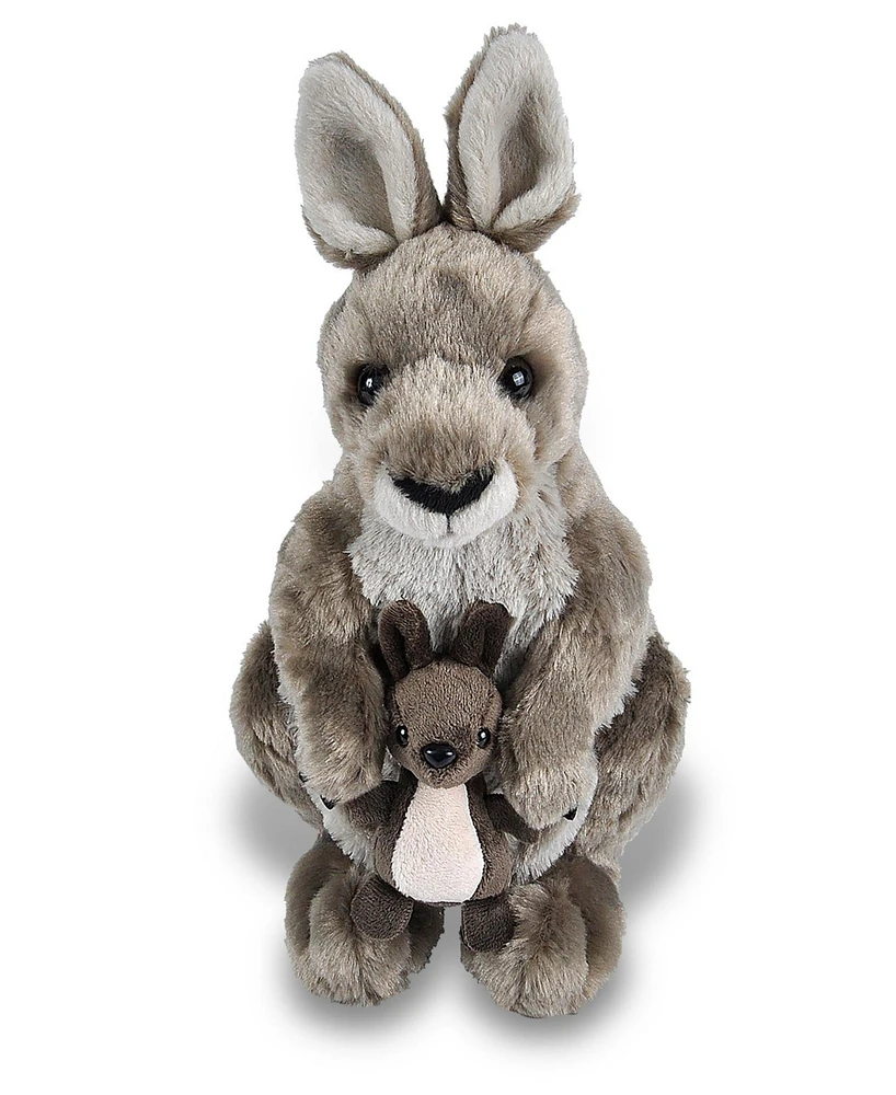 Wild Republic Cuddlekins Kangaroo Stuffed Animal, 12 Inches