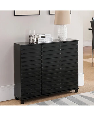 Kings Brand Furniture Sideboard Buffet Console Table Cabinet with Storage for Kitchen Dining Room and Living Room