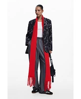 Desigual Women's Blazer mit Gesichtern